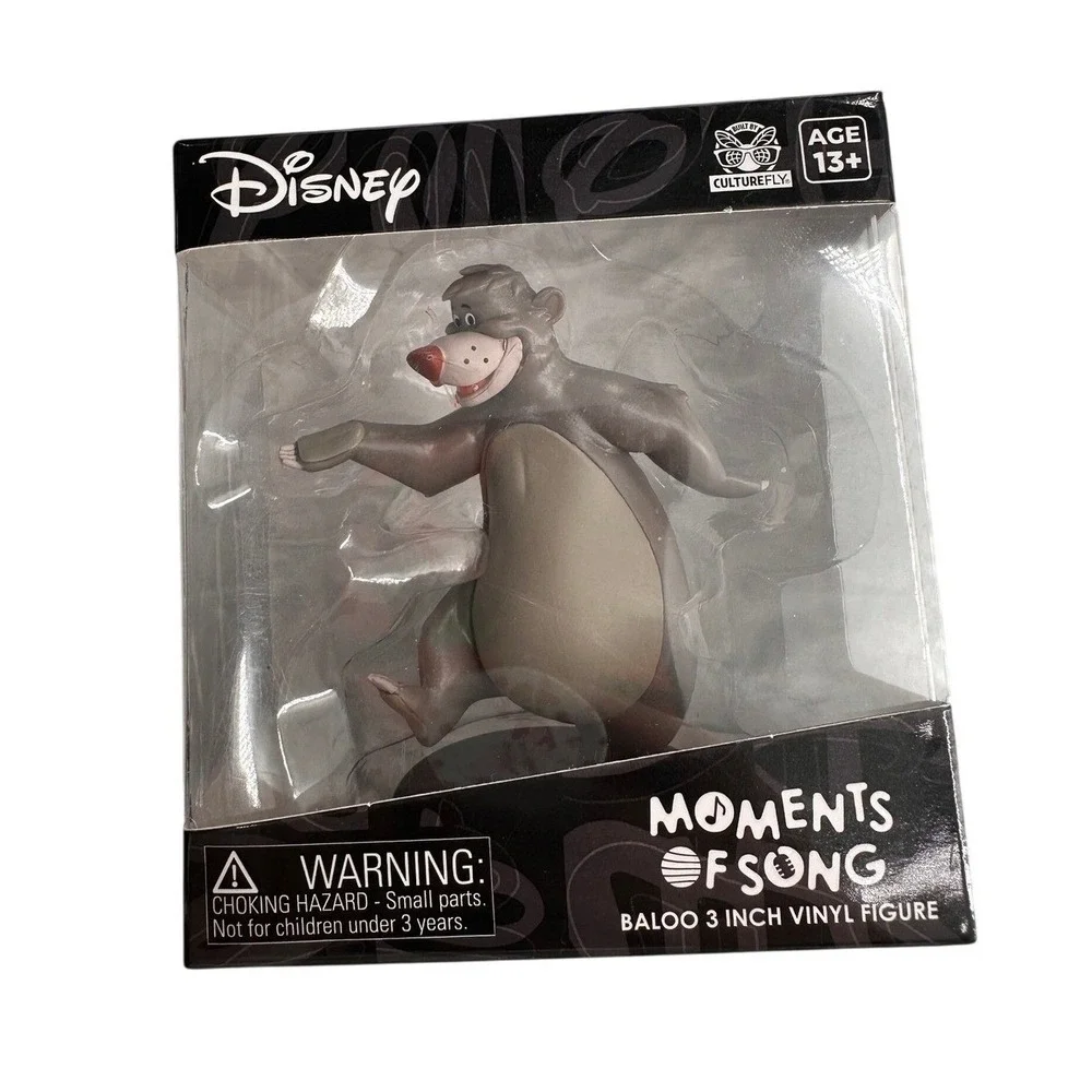 Disney Moments of Song Baloo‎ 3 Inch Vinyl Figure CultureFly Jungle Book DPN048A